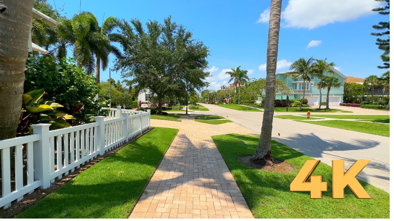 Walking Naples Beach, Naples Pier, Old Naples, Florida