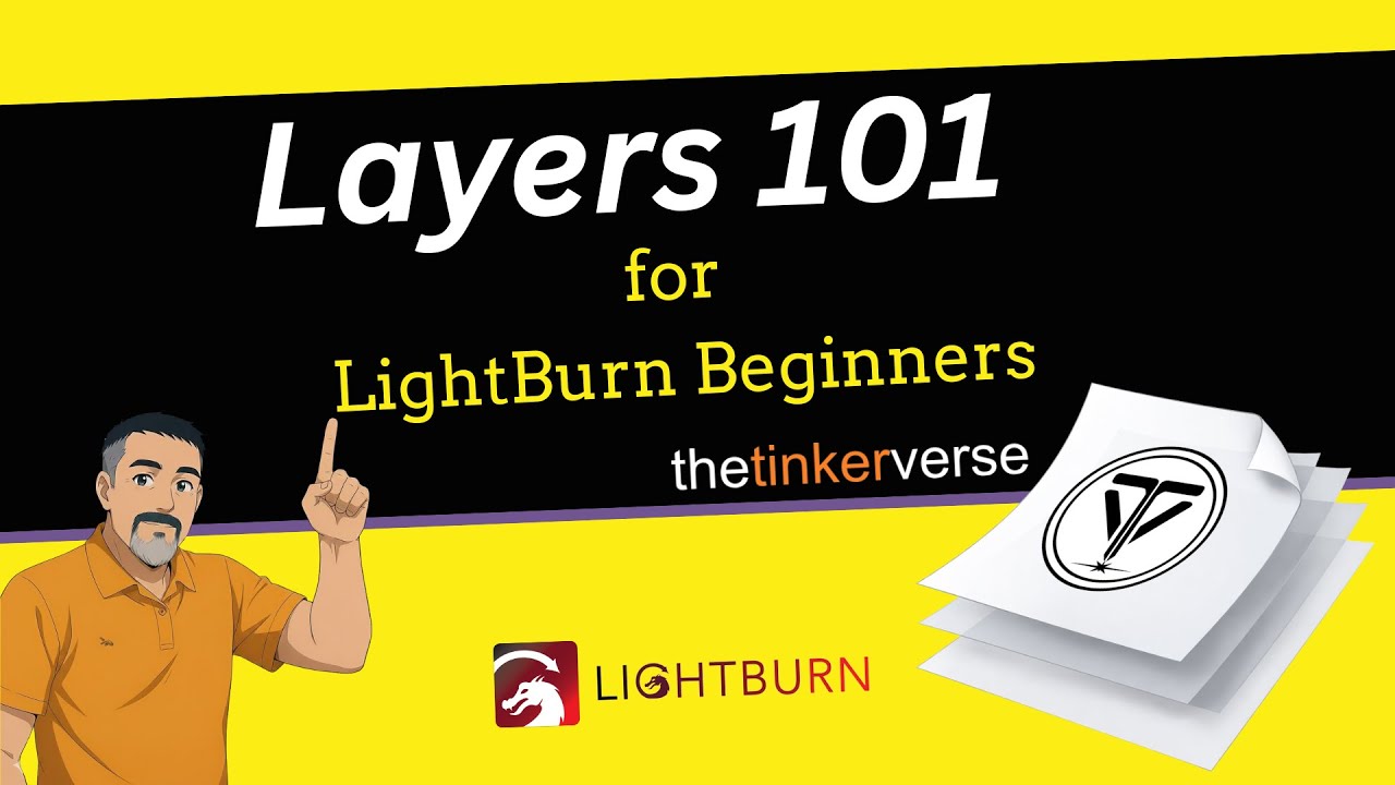 LightBurn для начинающих — Введение в работу со слоями