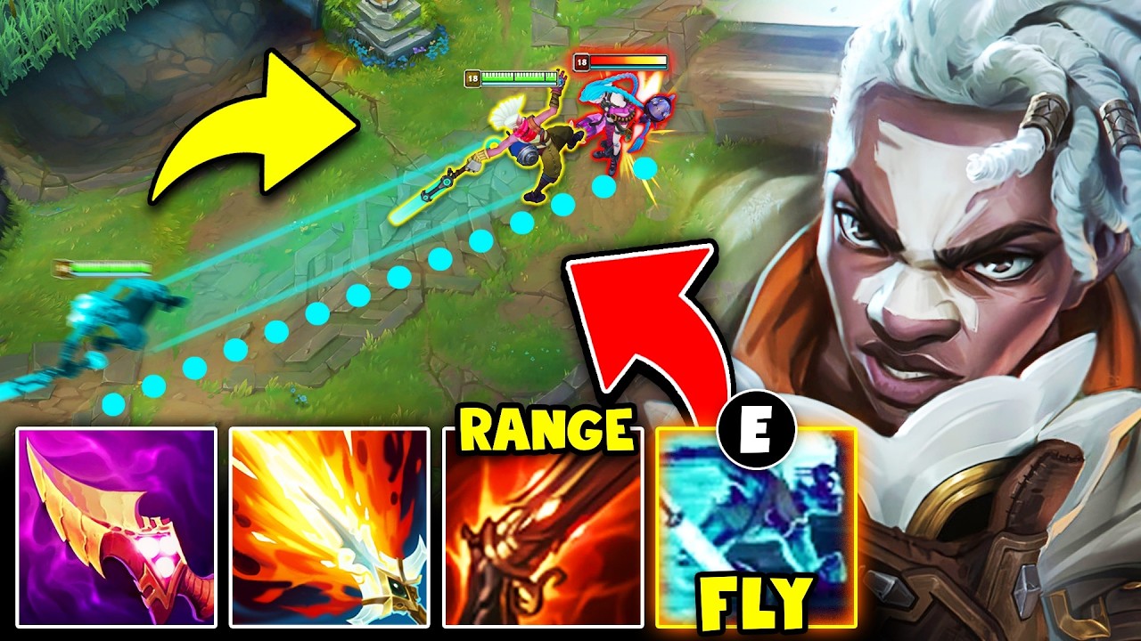 EKKO BUT I CAN DASH ACROSS THE WHOLE LANE! (RAPIDFIRE EKKO = EXTENDED E RANGE)