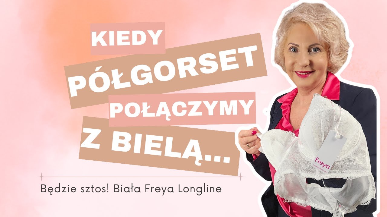 Kiedy p&oacute;łgorset połączymy z bielą....jest zjawiskowo #freya #brafitting #biustonosz