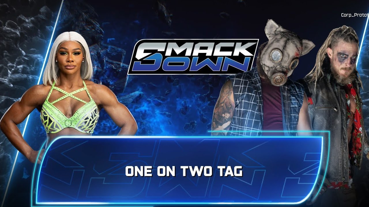 WWE 2K25- Champion vs Champion: Jade Cargill vs Wyatt6 | SmackDown  #WWE2K25
