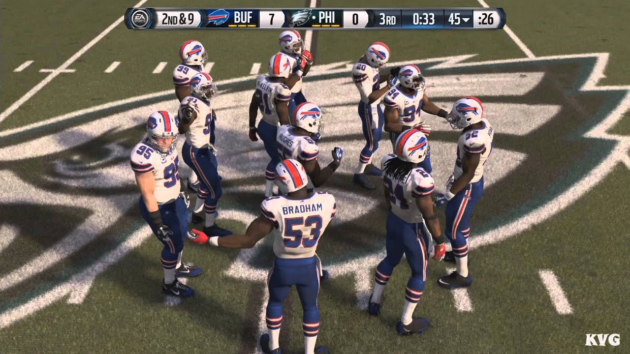 Madden NFL 16 - Buffalo Bills vs Philadelphia Eagles Gameplay (XboxONE HD) [1080p]