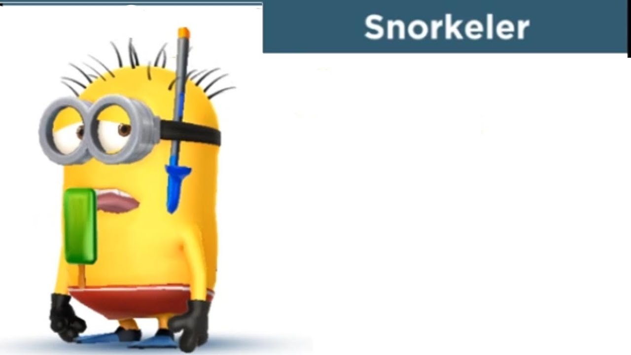 Despicable Me: Minion Rush - Snorkeler Costume