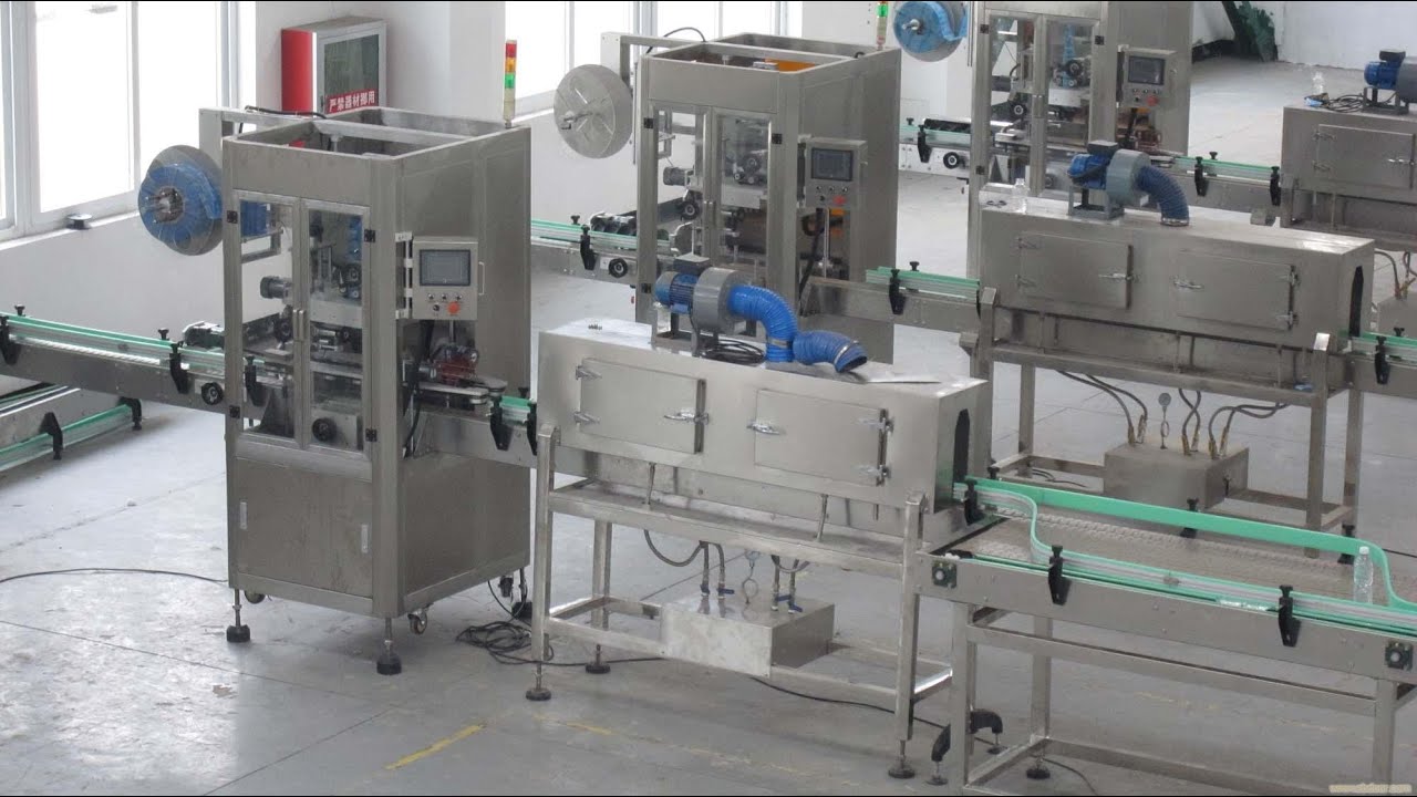 High Speed Sleeve Labeling Machine,Fully automatic Food & beverage heat shrink sleeve labeller
