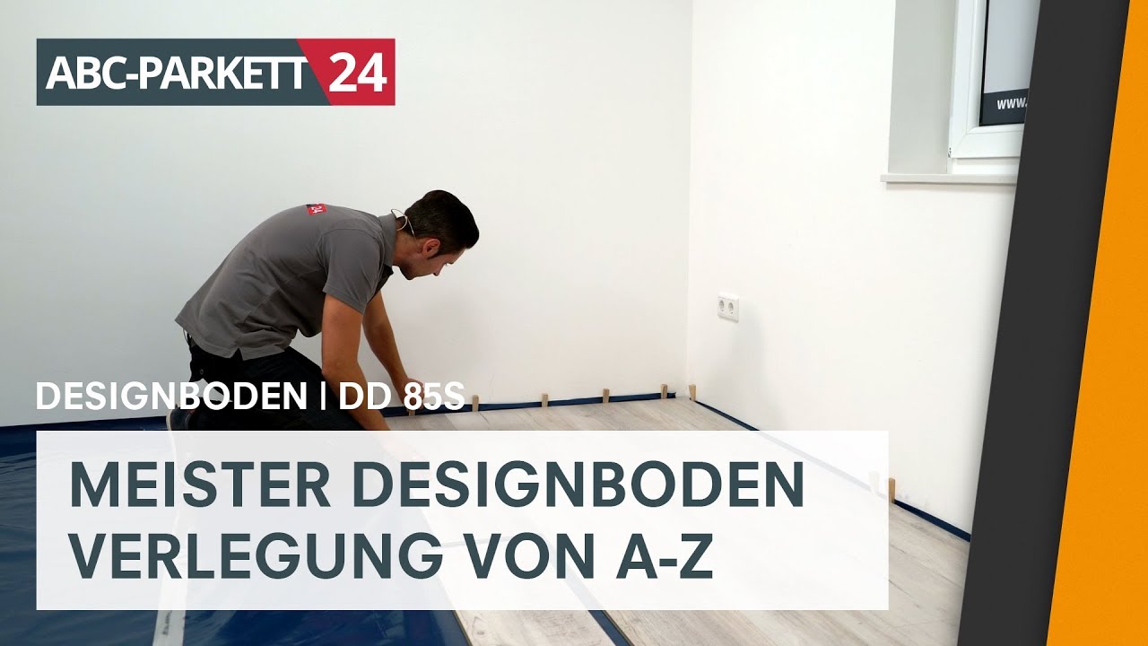 MEISTER Designboden DD 85S richtig verlegen