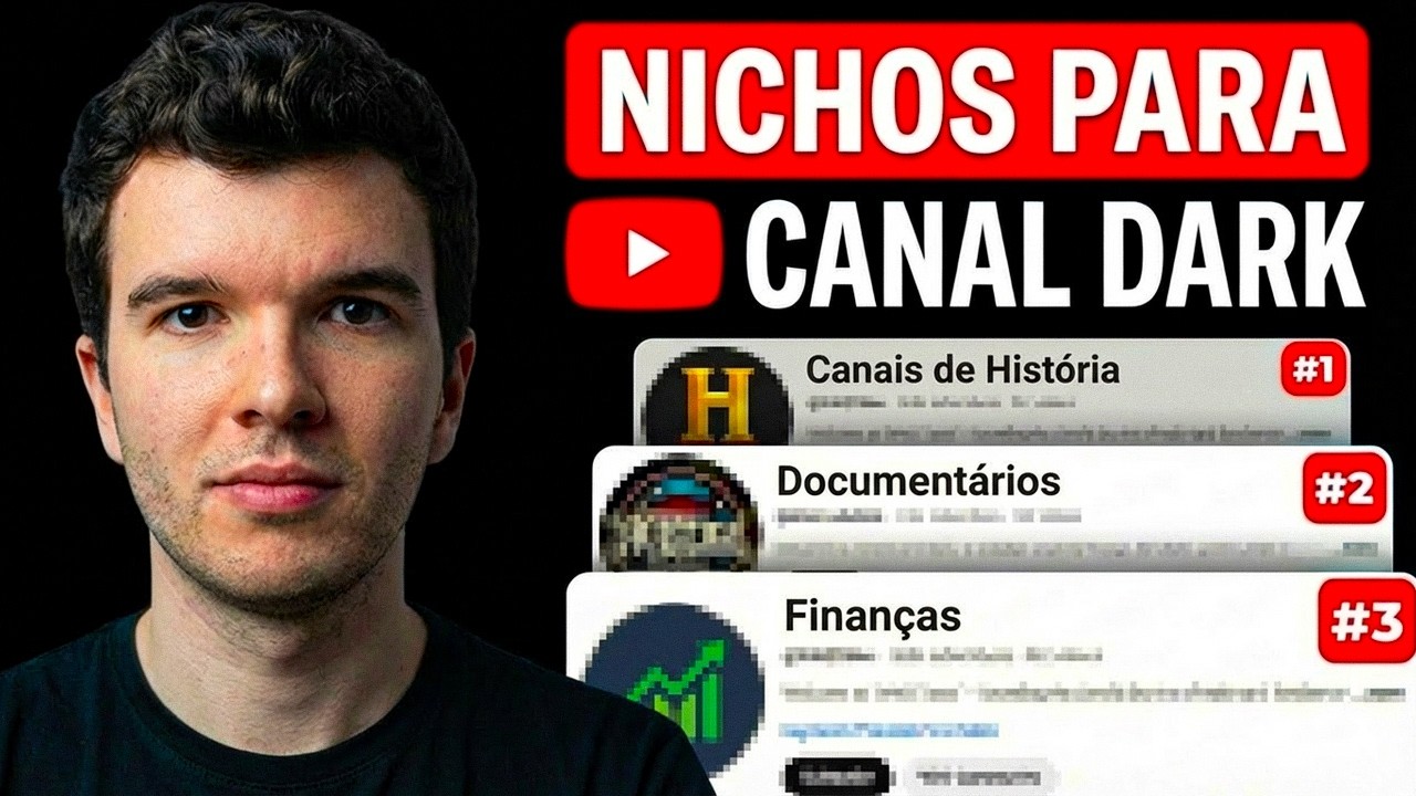 5 Nichos de Canal Dark Que Eu Faria Pra Sair do CLT em 2026!