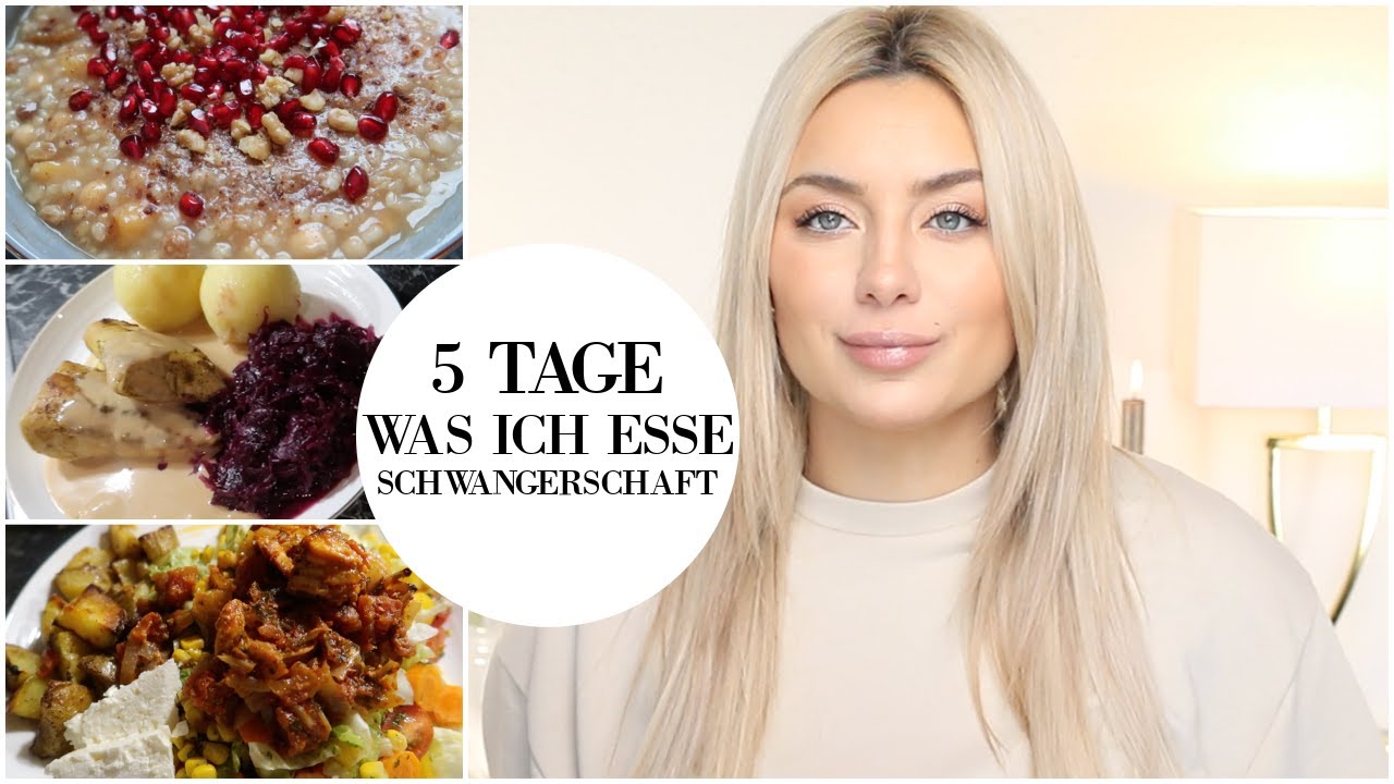 WAS ICH IN DER SCHWANGERSCHAFT ESSE | 5 Tage | Gözde Duran