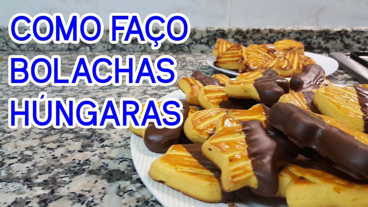 Como Faço Bolachas Húngaras