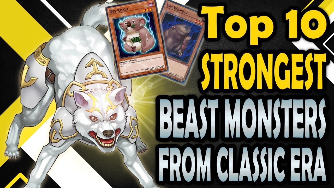 Top 10 Best Beasts from Classic Yugioh