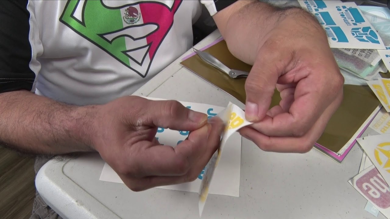 HOW TO: VINYL STICKERS  Para nuestros RC.. (How we do it)