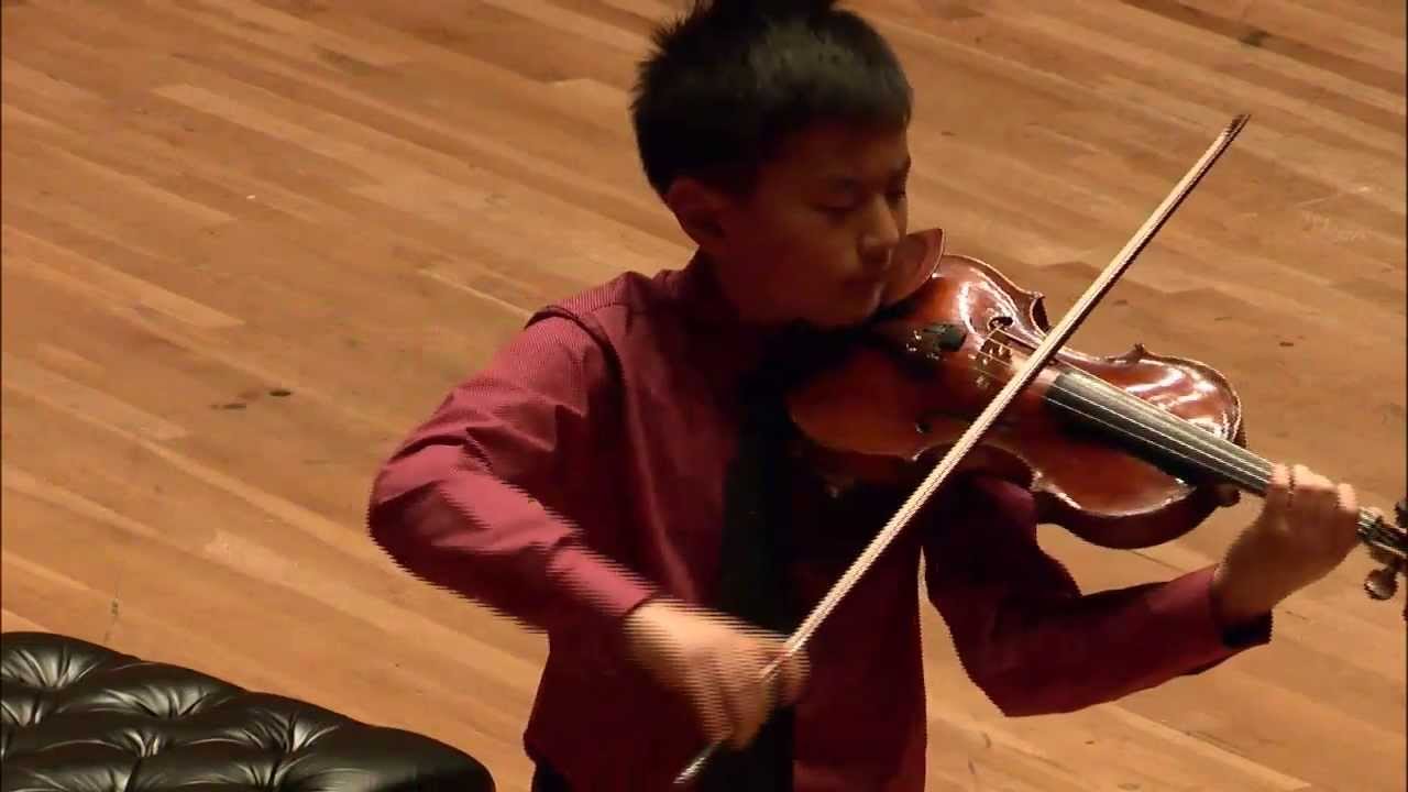 Alex Zhou -- Menuhin Competition 2014 - Junior Final