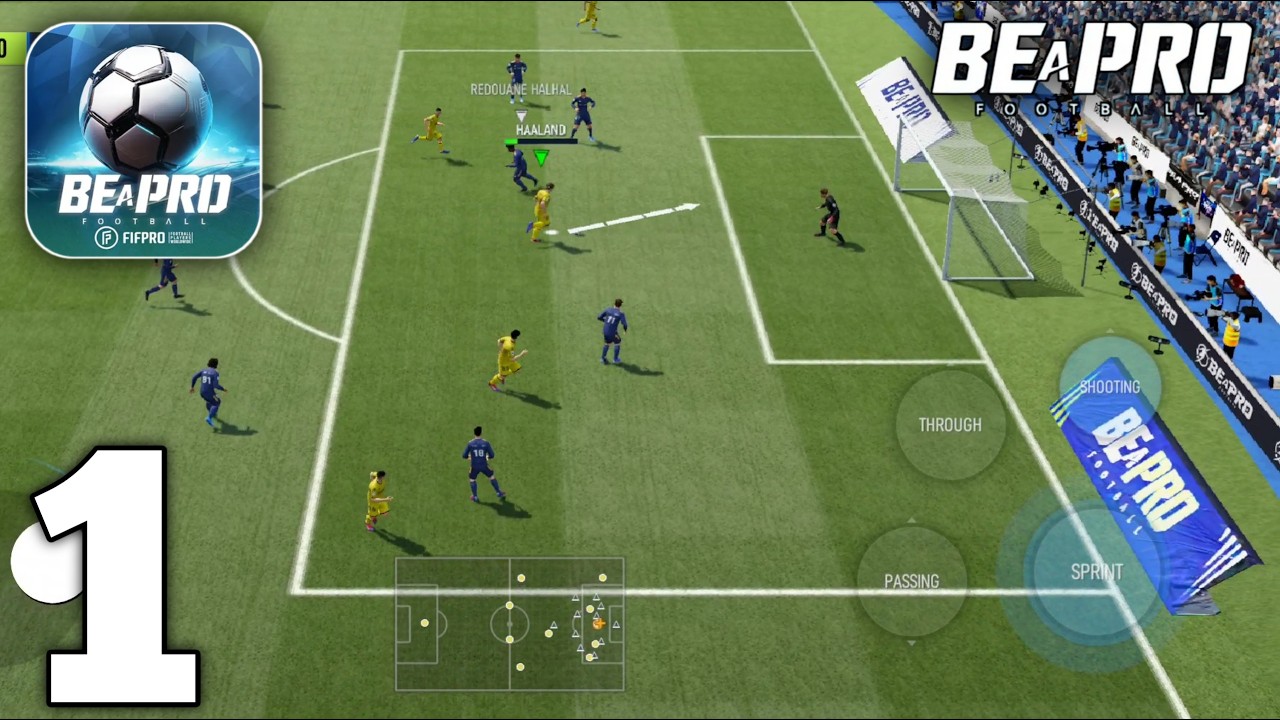 Прохождение игры Be A Pro Football, часть 1 (iOS, Android)