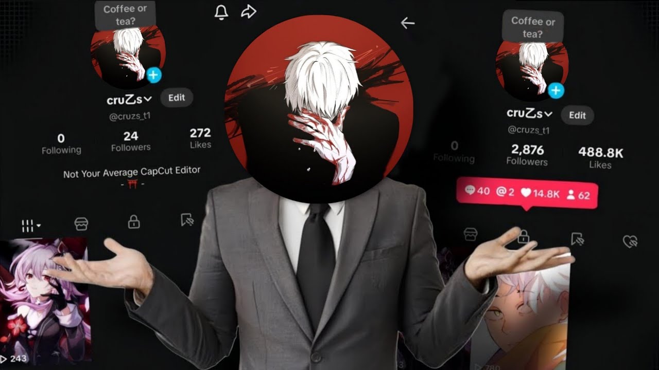 I Tried Going VIRAL on TikTok in 7 Days Only Posting Edits! ( Shocking Results )