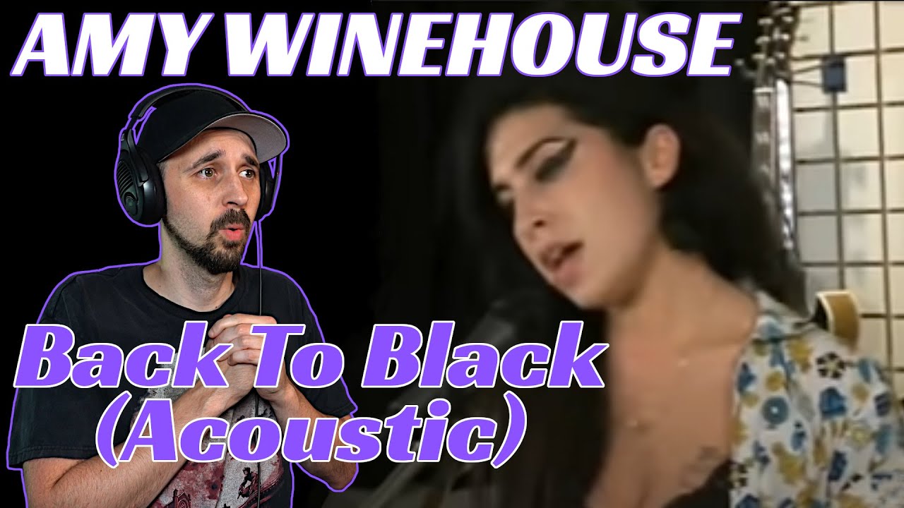 РЕАКЦИЯ Эми Уайнхаус! Back To Black (Акустическая запись)