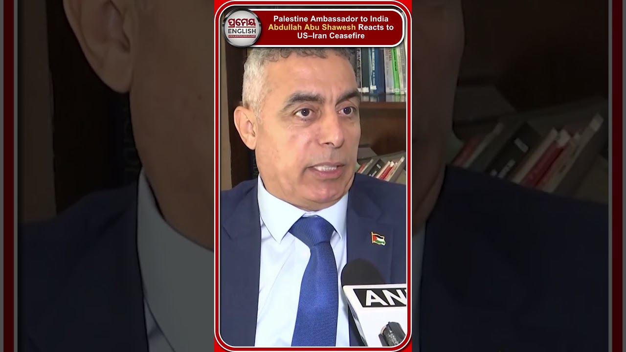 Palestine Ambassador to India Abdullah Abu Shawesh Reacts to US&ndash;Iran Ceasefire