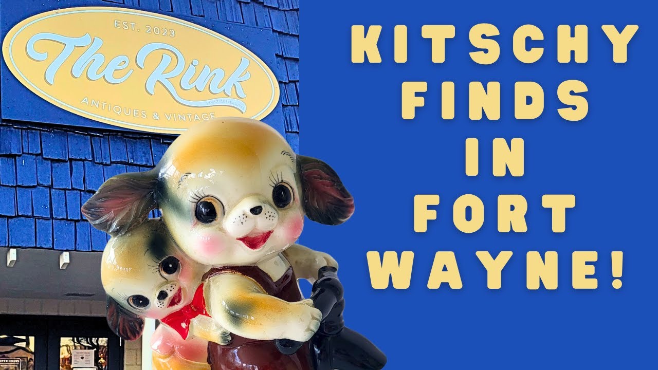Совершайте покупки вместе со мной в The Rink и Vintage Treasures в Форт-Уэйне, штат Индиана!