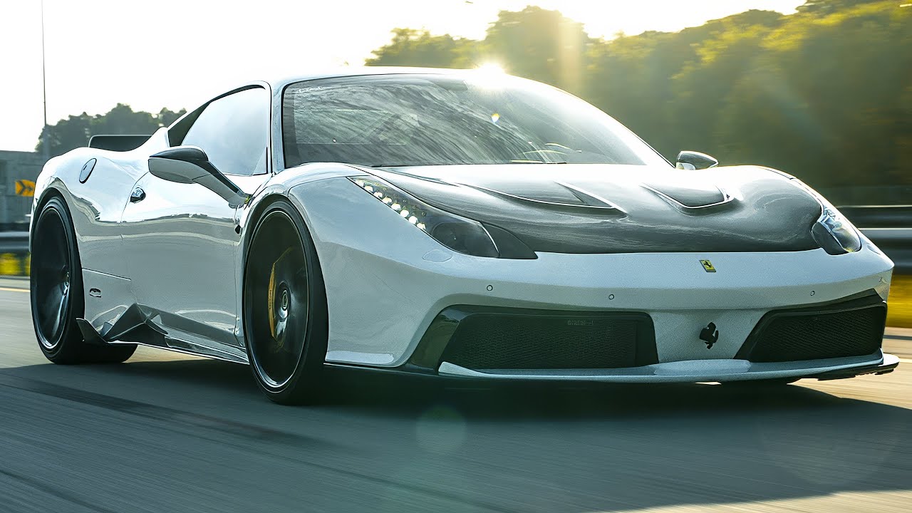 1 Hour | Ferrari 458 Italia Pure Exhaust Sound & Driving