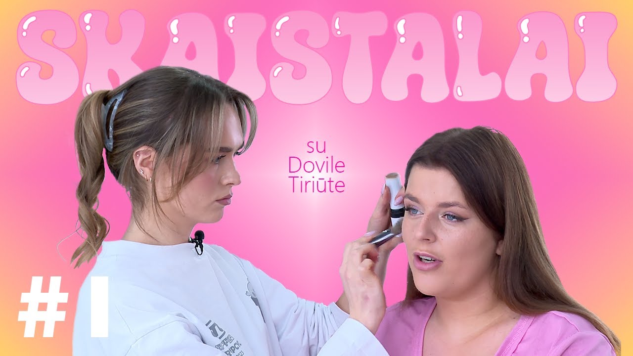 #1 SKAISTALAI su Dovile Tiriūte | MAKIAŽO PAMOKĖLĖ - tobulos lūpos
