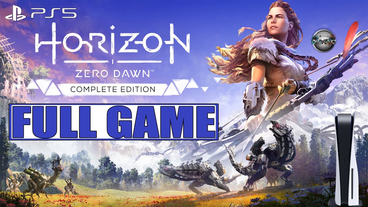 Horizon Zero Dawn Complete Edition PS5 FULL GAME Gameplay Walkthrough (No Commentary)