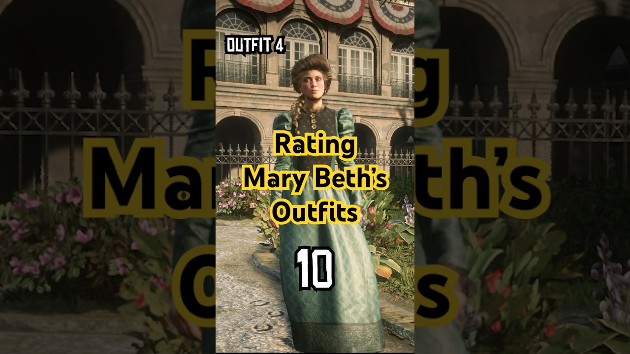 RDR2: Rating Mary-Beth&rsquo;s Outfits #rdr2 #reddeadredemption2 #rdr2outfits #rdr2edit