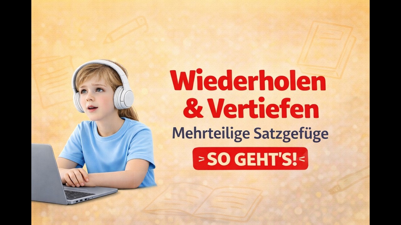 Mehrteilige Satzgefüge meistern 💡| Wiederholen & Vertiefen | Deutsch Klasse 6
