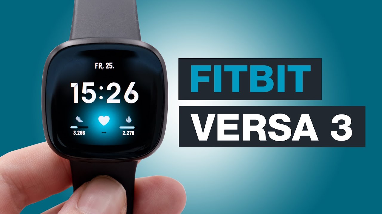 Fitbit Versa 3 Smartwatch im Test - Optimiere dir dein Alltag ganz einfach! - (review) - Testventure