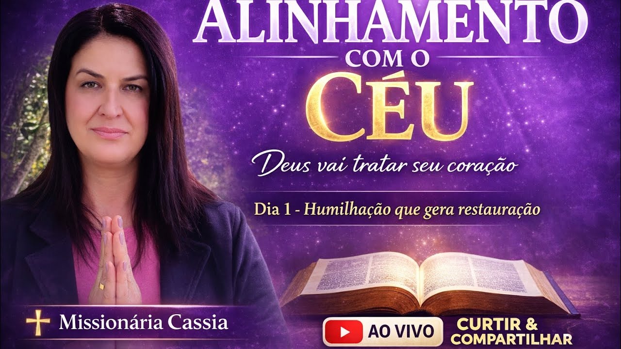 04/03/26(07) Oração da manhã Alinhamento com o céu  Consagração e entrega total - Salmo 139