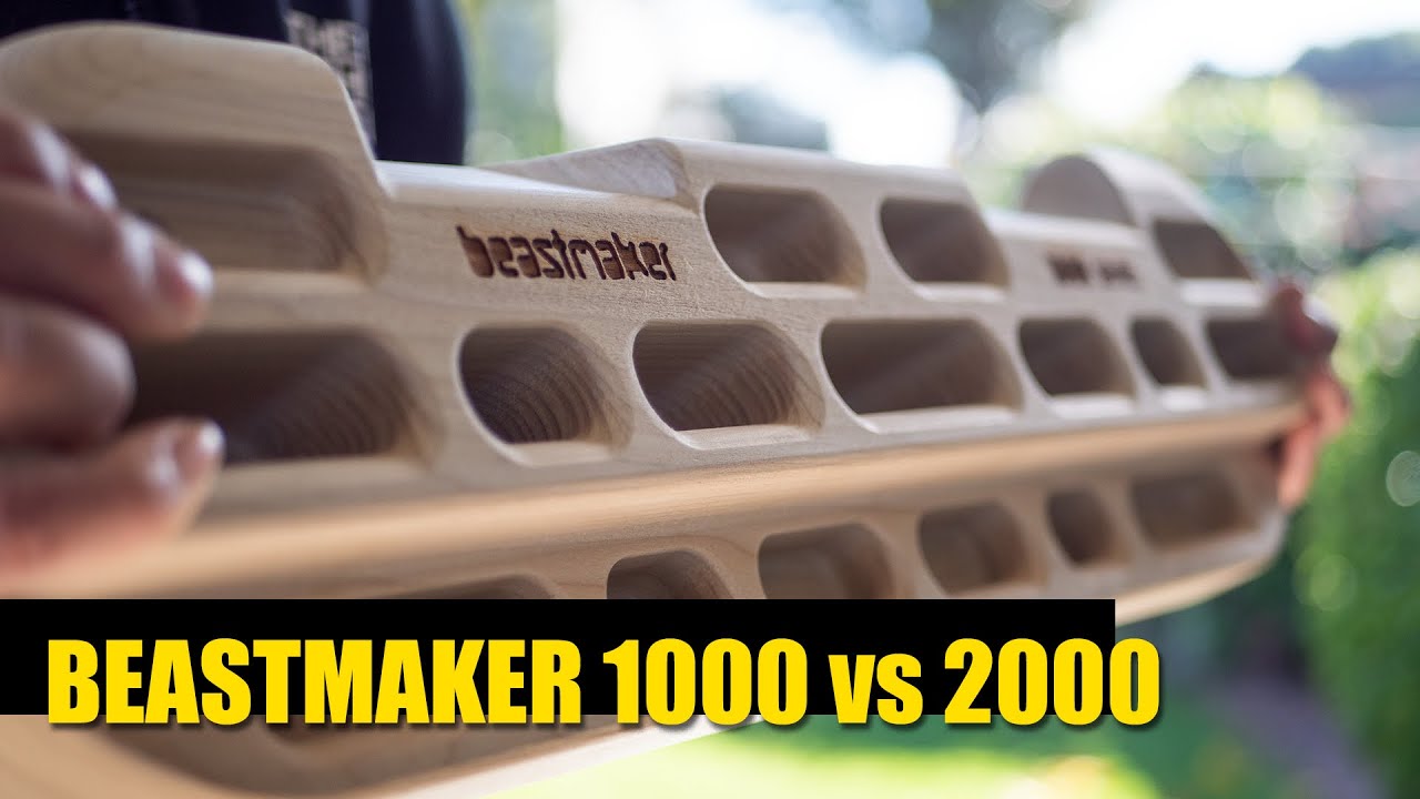Beastmaker 1000 vs 2000 | The Best Hangboard To LEVEL UP Your Climbing