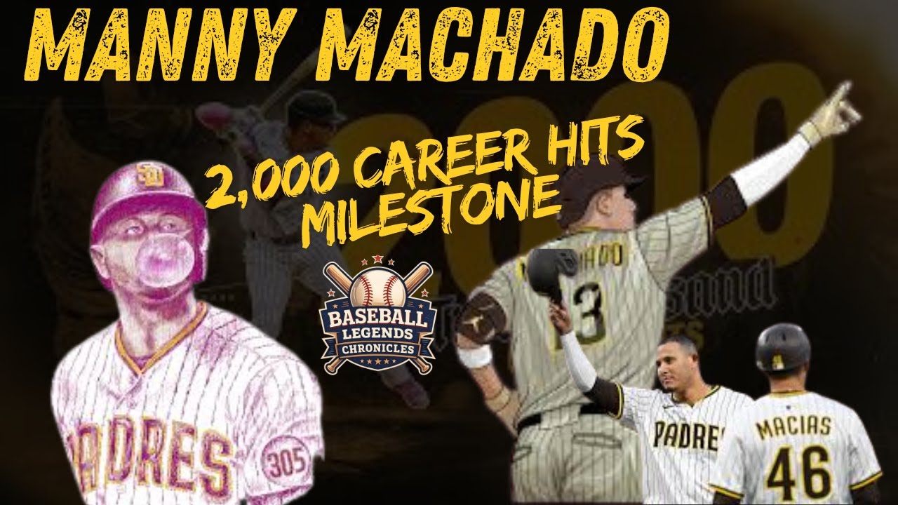 2,000 Hits! Manny Machado’s Legendary Milestone | MLB History