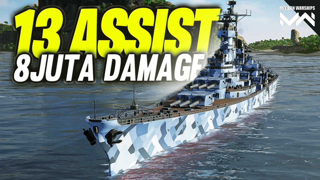 USS Missouri Rekomendasi Build Baru Terbaik Mode Rank dan Mode Event | Modern Warships