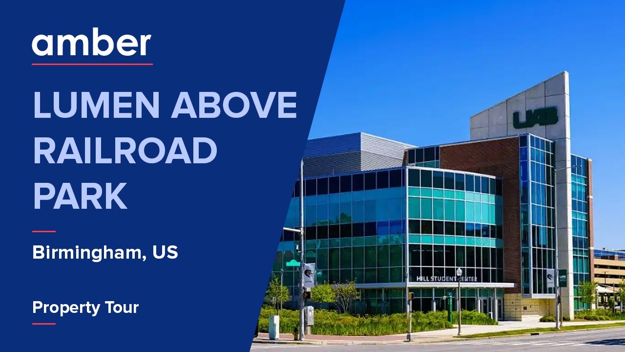 Property Tour | Lumen Above Railroad Park, Birmingham | Student Accommodation in USA | amber