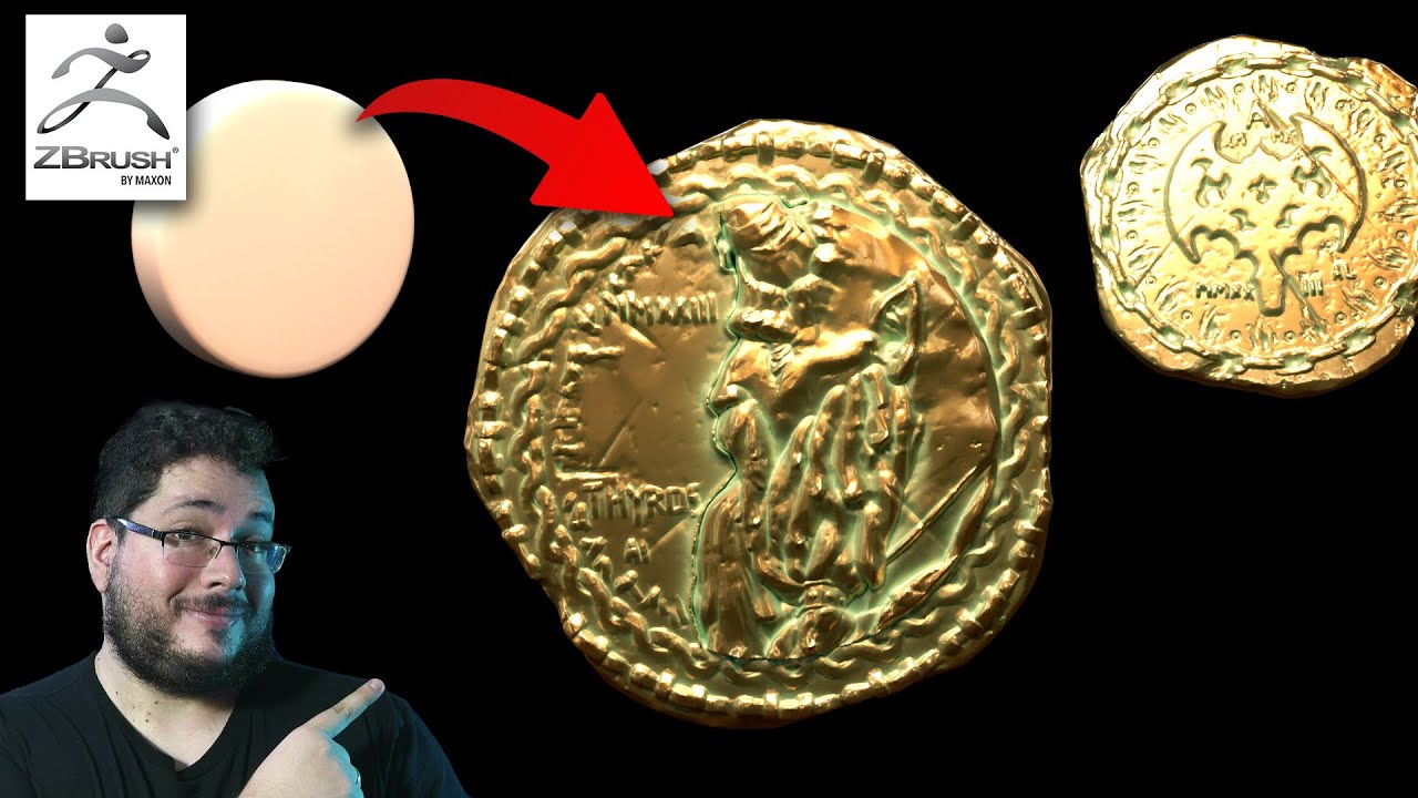ZBrush Bas Relief: Create a Coin from Scratch