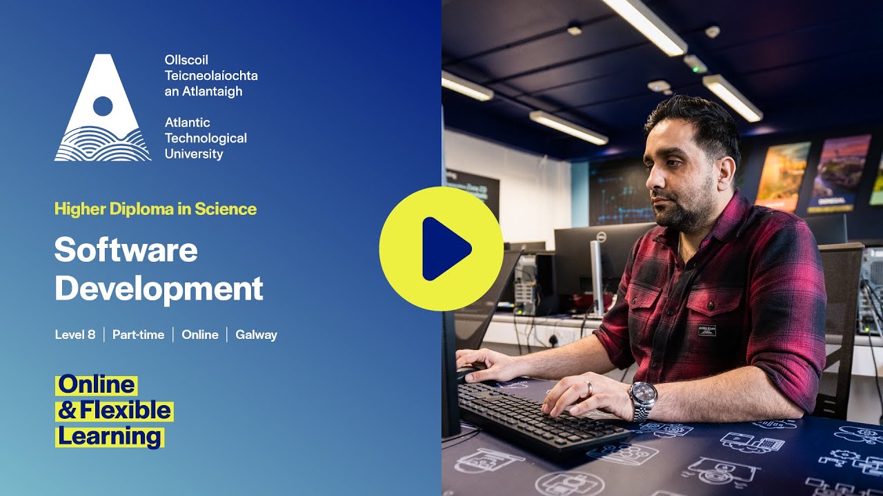 Study our Higher Diploma in Science in Software Development