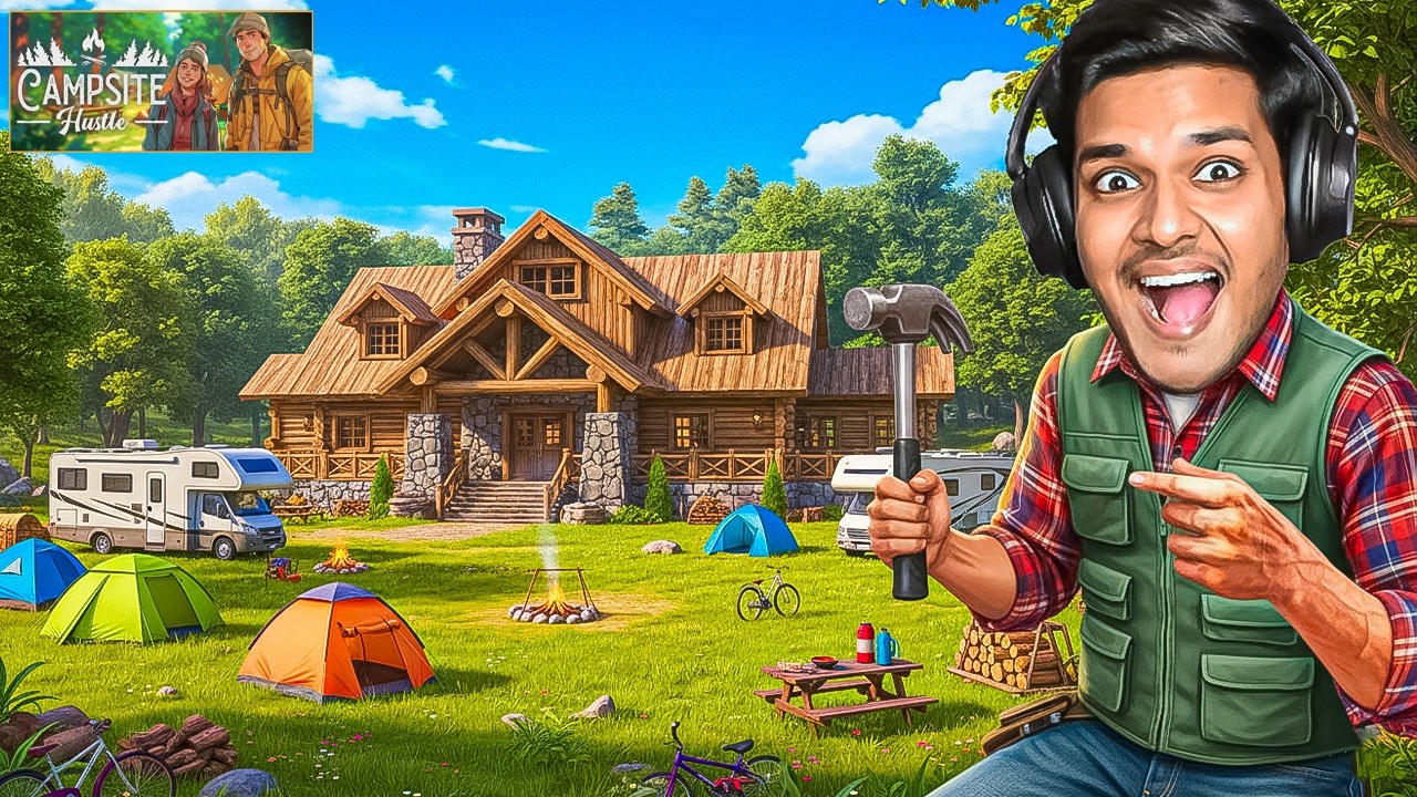 Day 1 in Campside Hustle &ndash; The Ultimate Camping Survival Experience!