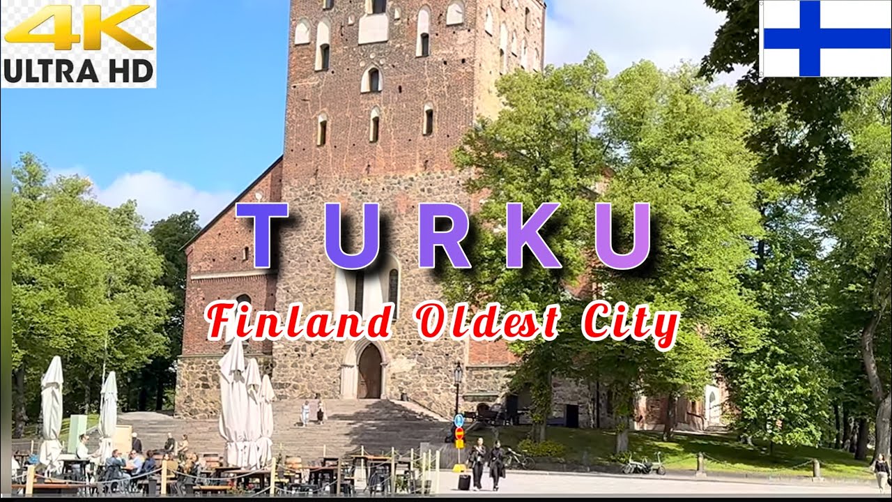BEST TURKU CITY WALKING TOUR [4K] ALL YOU NEED TO KNOW ABOUT FINLAND OLDEST CITY OF TURKU IN 1 HOUR