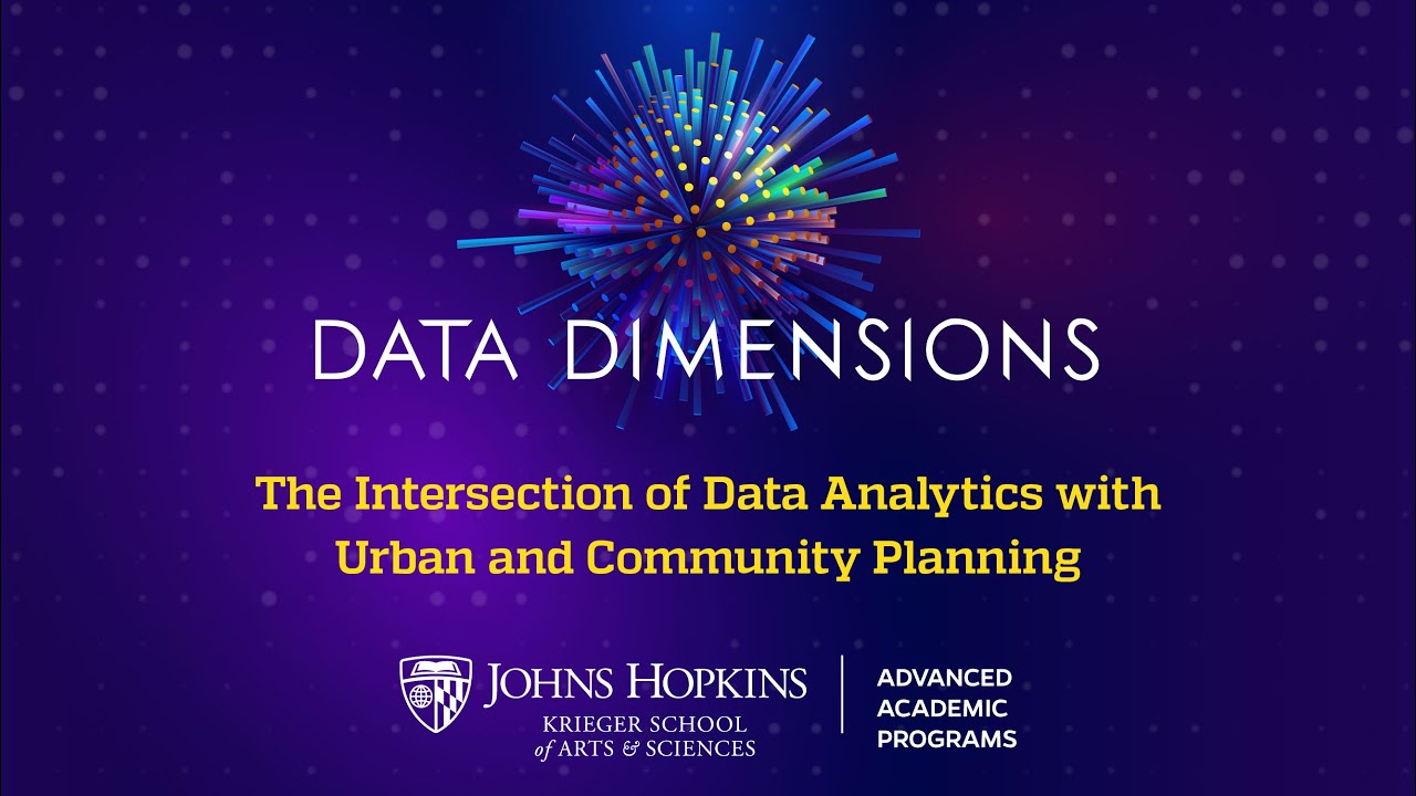 Data analytics and community planning, and how communities may use data to plan for their futures.