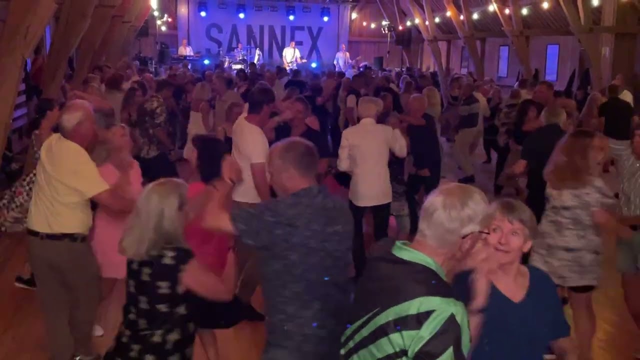 kalla mig dum,vi bugger til Sannex på Utängens loge 27.7.24 Dansnytt Sonja Irene