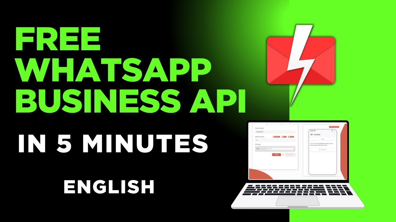 Get WhatsApp Business API For OTP SMS | Free WhatsApp OTP API in 5 Minutes | English