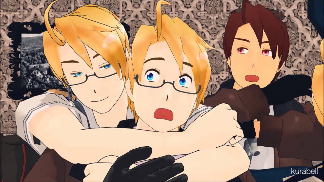 [MMD APH] Shut Up and Sleep With Me, America!!