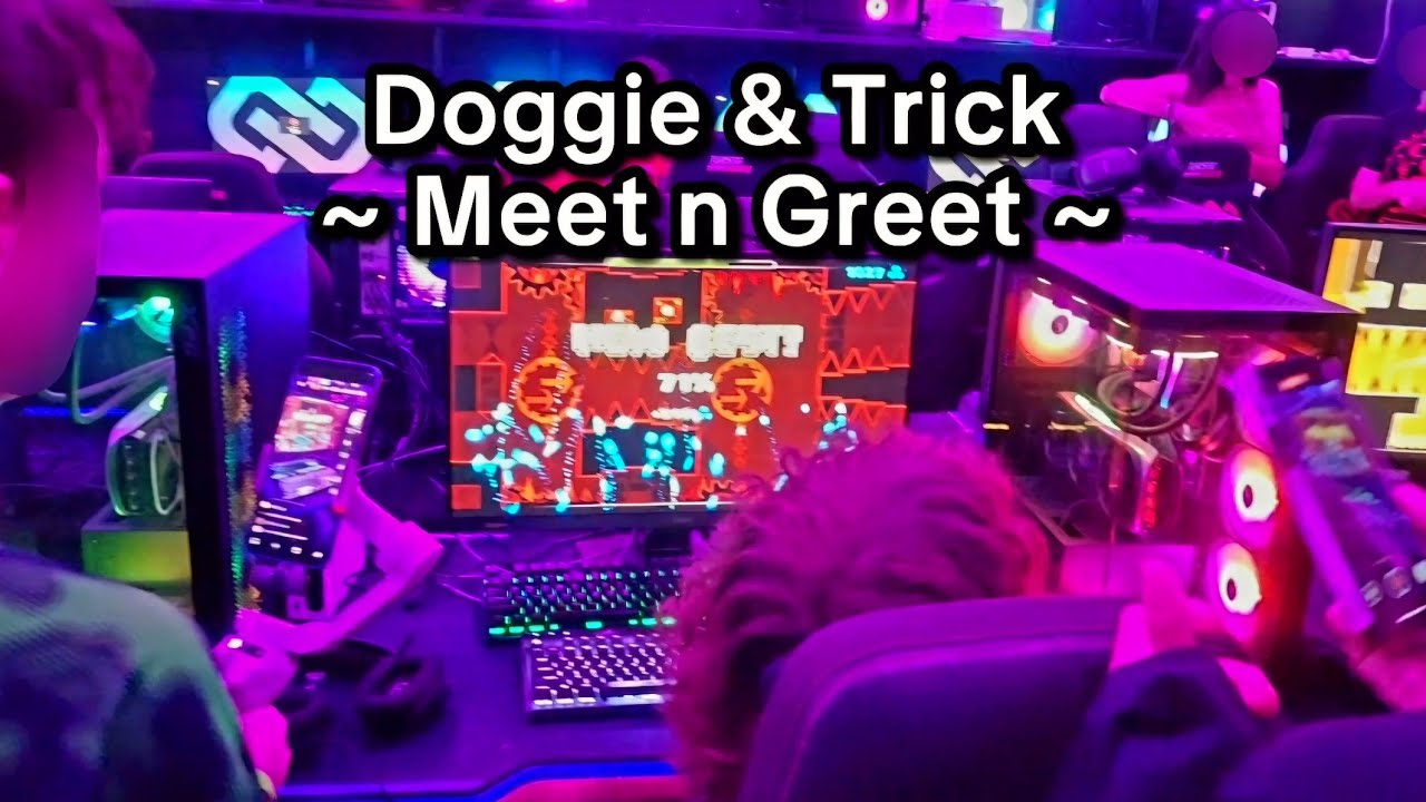 I Met @DoggieDasher & @TrickGMD // GD Meet & Greet