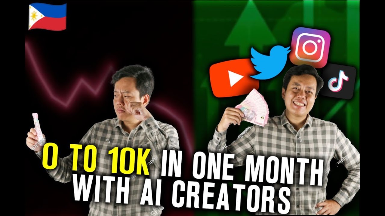 This is how a FILIPINO made 10kUSD in 1 MONTH with this FREE AI business model