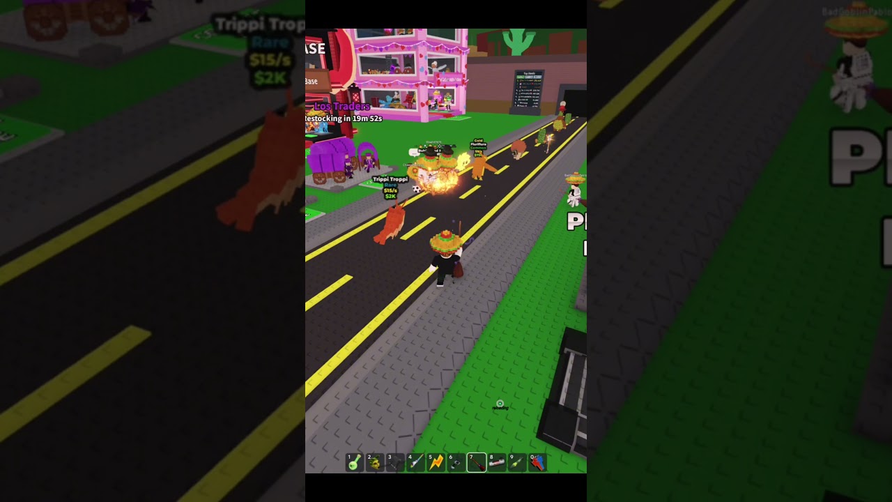 Admin Abuse was good 🍀#stealabrainrot #roblox