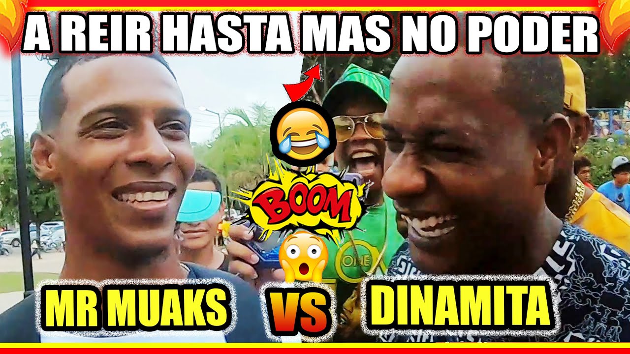 😂(A Reir Hasta mas no poder freestyle 2021😆) MR MUAKS vs DINAMITA #Improvisando en Invivienda