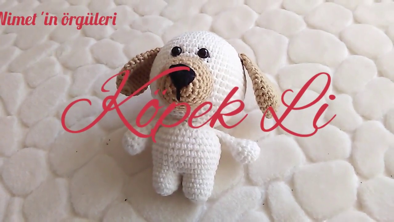 Amigurumi Li Serisi Köpek Li Anahtarlık Yapımı