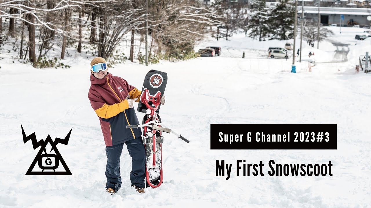 Super G Channel 2023 #3 / My First Snowscoot