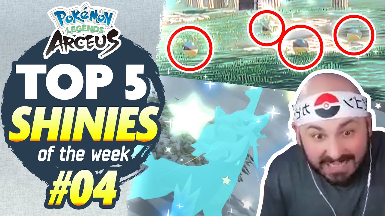 4 SHINY POKEMON at ONCE?! INSANE! Top 5 Shiny Reactions of the Week!
