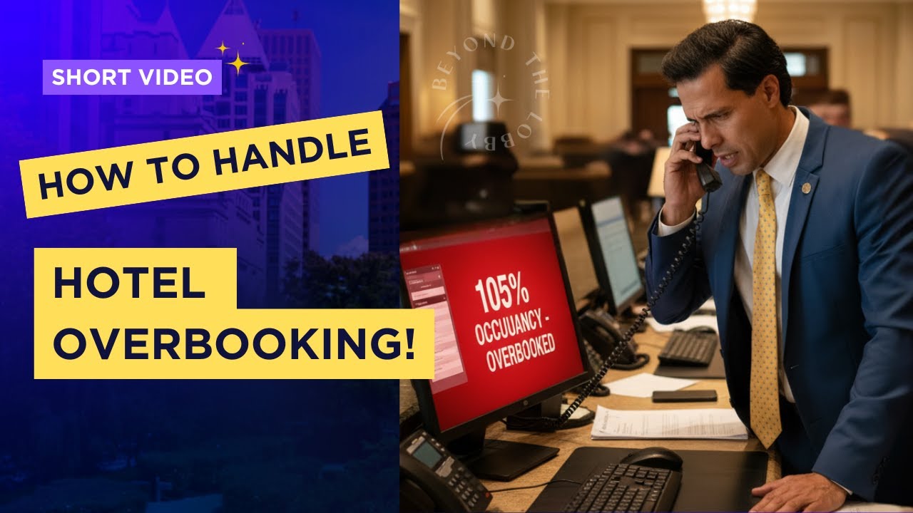HOTEL OVERBOOKING - This is a situation you might face and you should know what to do!