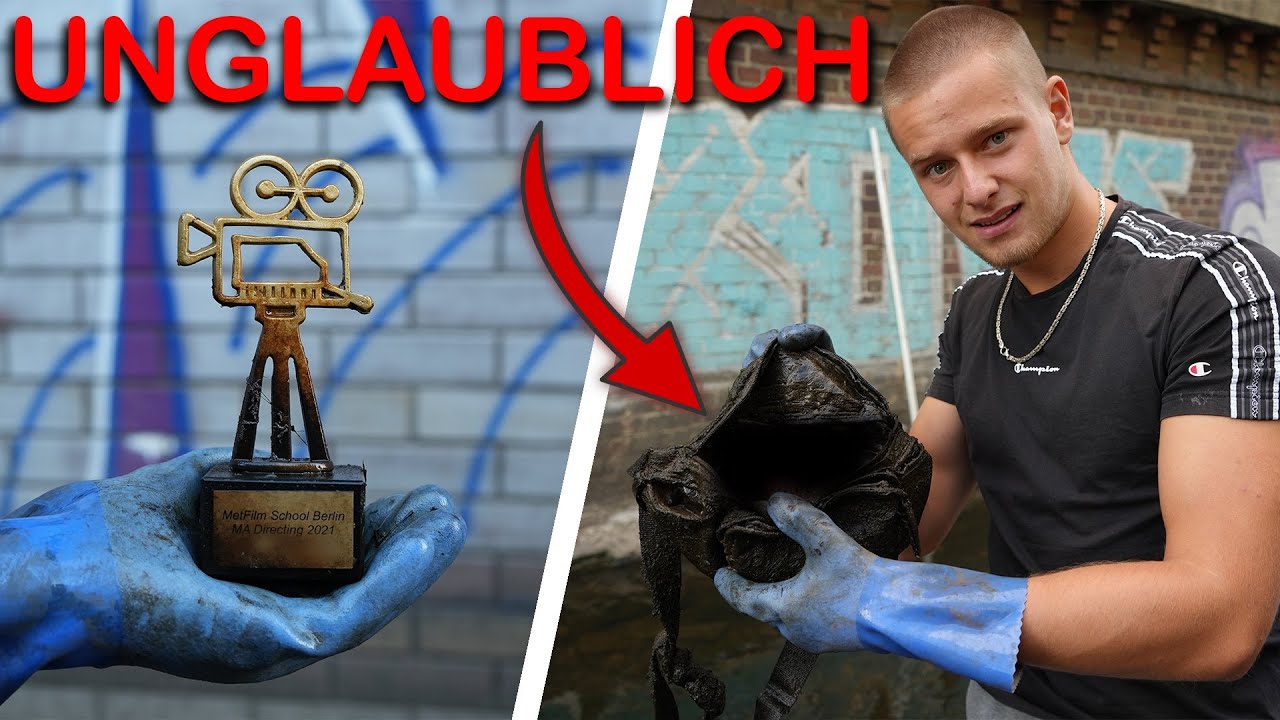 Was in diesem FLUSS liegt hätten wir NIE gedacht😧 / Magnetfischen mit Gebrüder Lange