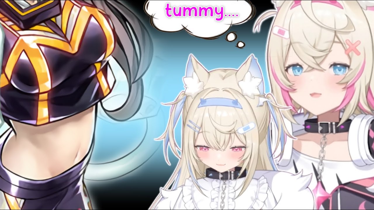 FuwaMoco Get Distracted By I:P Masquerena's Tummy | Hololive En | Hololive En Sub