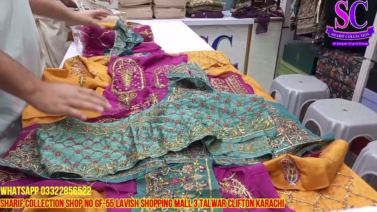 Asim Jofa Baad-e-Naubahar Wedding Collection Available at Sharif Collection